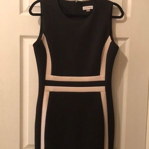 Black & Tan Calvin Klein Dress